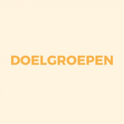 1.doelgroepen